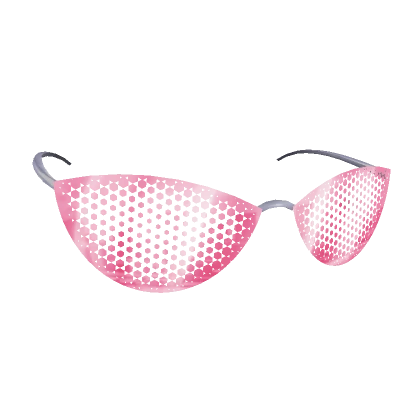 Stylish Pink See Through Sunglasses