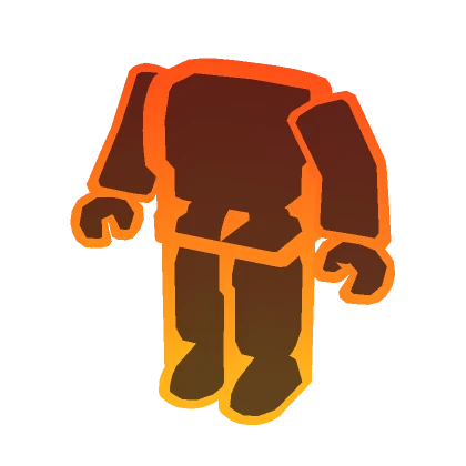 Man Gradient Outline Avatar Aura Orange