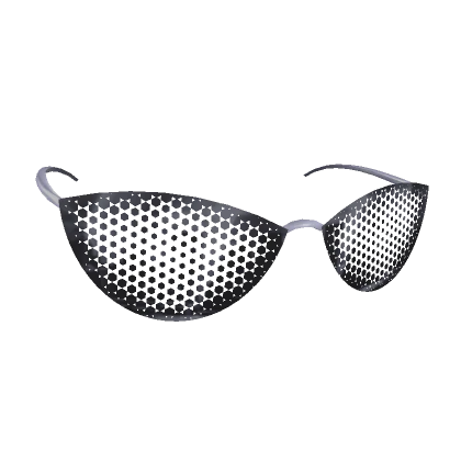 Stylish black See Through Sunglasses