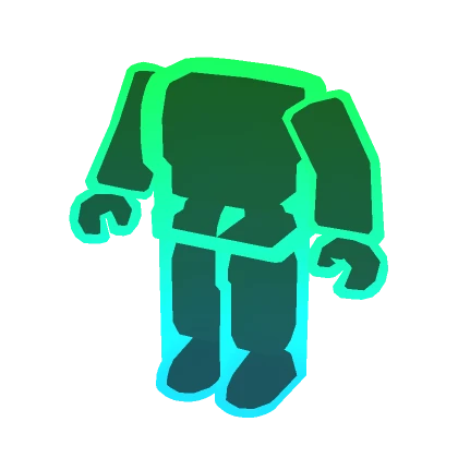 Man Gradient Outline Avatar Aura Green