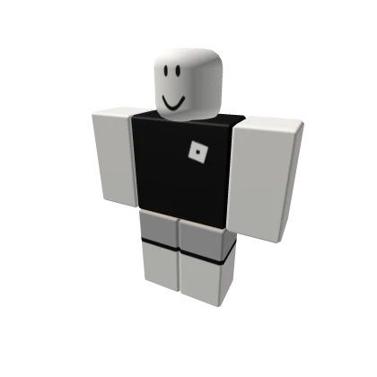 Black Roblox Default Outfit