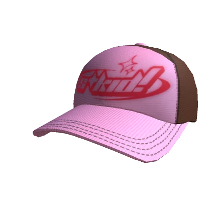 Y2K Pink Brown Cap