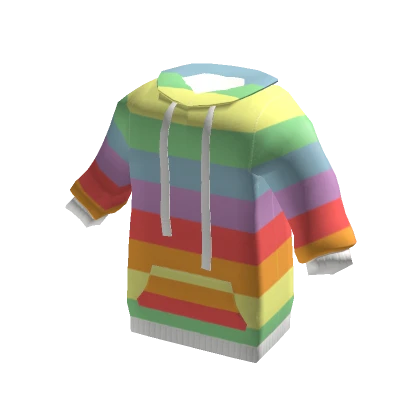 Pastel Rainbow hoodie [Woman]