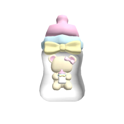 kawaii baby bottle