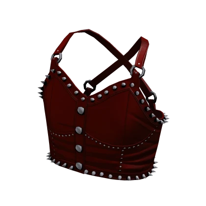 Goth Girl Summer Tank Red