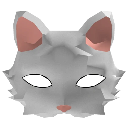 Cat mask (white)