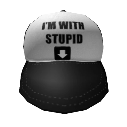 I'm With Stupid Cap