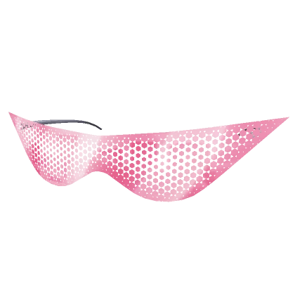 Pointy Pink See Through Shades 1.0