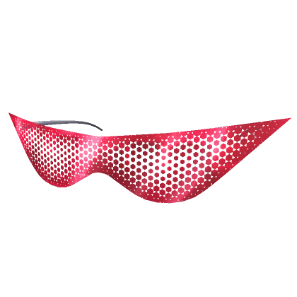 Pointy Red See Through Shades 1.0