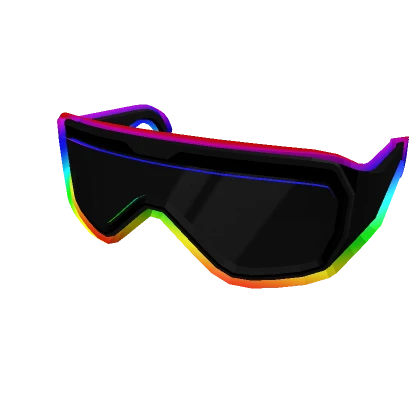 Cartoony Rainbow VR Goggles