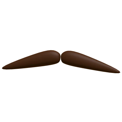 Brown Pencil Mustache