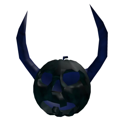 (CODE: bluepumpkinhead ) Dark Pumpkin Head