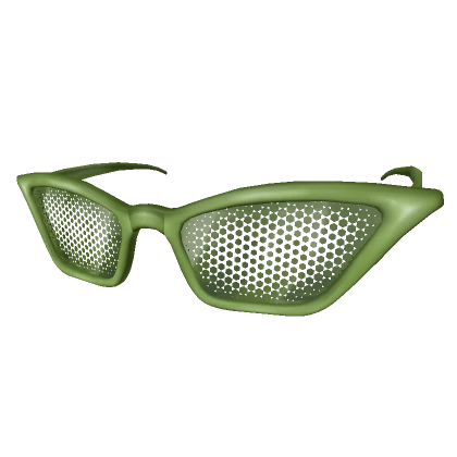 Bold Green See Through Sunglasses 3.0