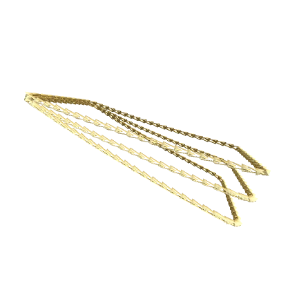 Y2K Golden Triple Body Chain 3.0