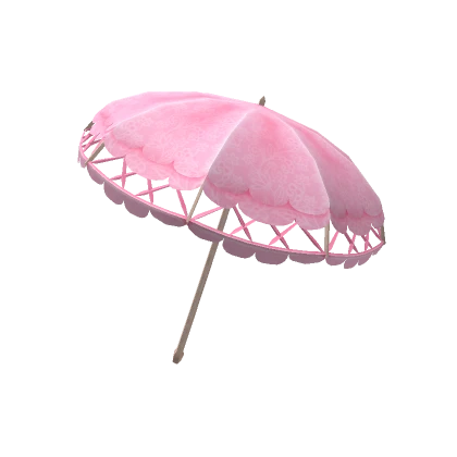 Pink Silk Parasol 2.0