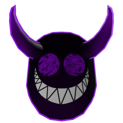 (Animated) Smile Of Madness Mask Purple