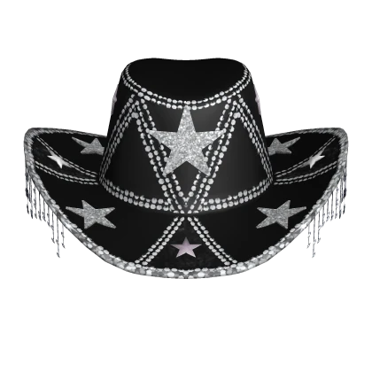 COWBOY CARTER Beyonce Black Denim Hat 
