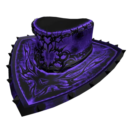 (⌛) Purple Amethyst Vampire's Embrace Hat