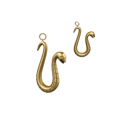 Queen Of Love Snake Earring 1.0