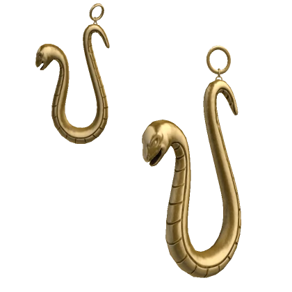 Queen Of Love Snake Earring 3.0