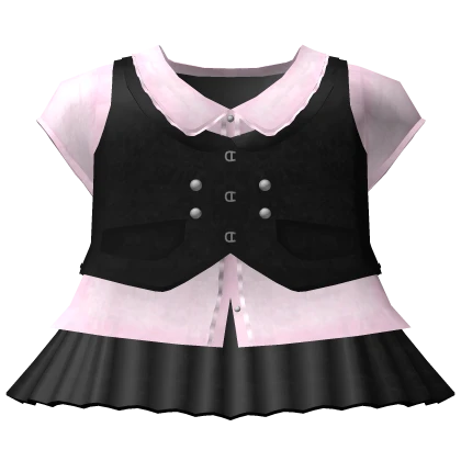 ♡ Black & Pink School Uniform