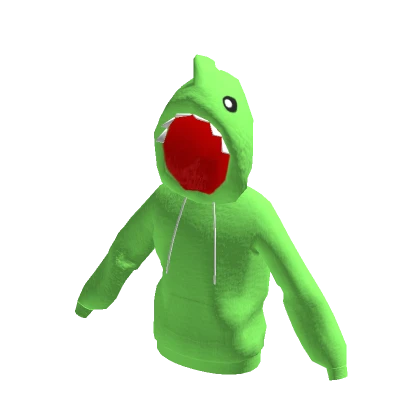 Shark Hoodie Green