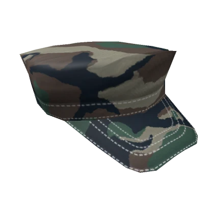 Military Woodland Camo Cap