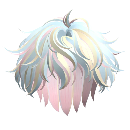 Confetti Soft Fluffy Anime Boy Hair