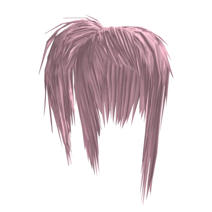 Scene Emo Side Ponytail (Pastel Pink)