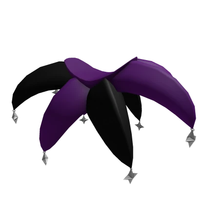 Foolish Gothic Jester Collar - Purple