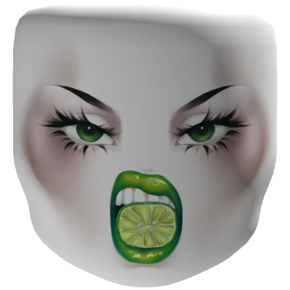 Gimme my Lime chiseled face mask