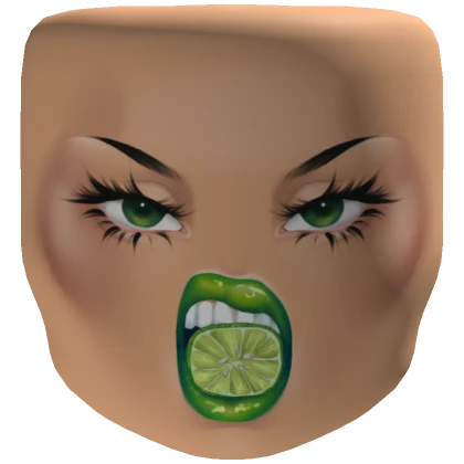 Gimme my Lime chiseled face mask