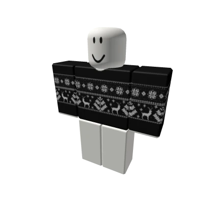 Black Christmas Sweater
