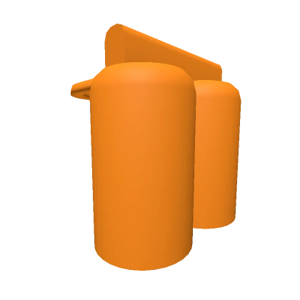 Orange Oxygen Tank