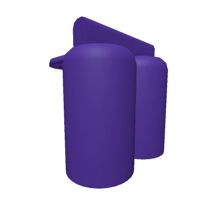 Purple Oxygen Tank