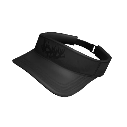 Y2k Off-Set Visor Black