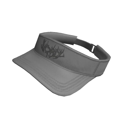 Y2k Off-Set Visor Grey