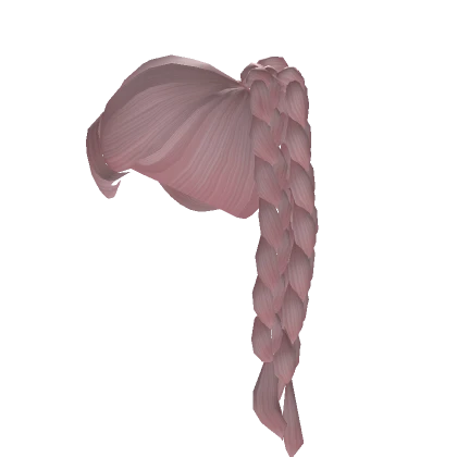 Pink Ponytail Braids