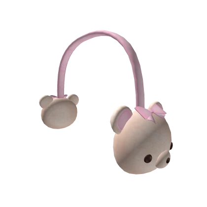 Kawaii Plush Bear Earmuffs