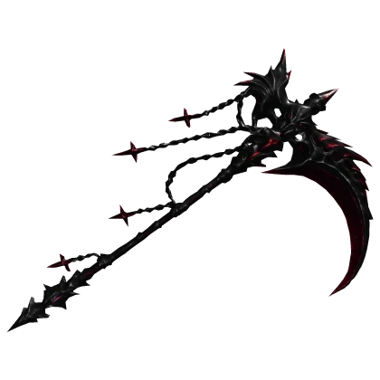 Black Goth Vampire Scythe [PBR]