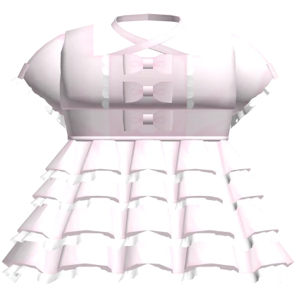 ꒰♡꒱ sweet frilly pink princess dress