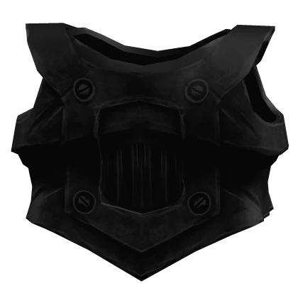 Black Medieval Knight Chestplate