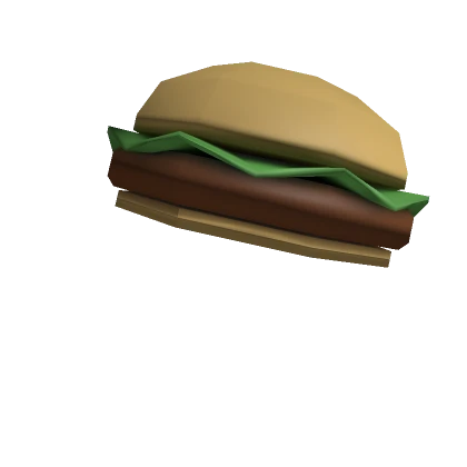 Meat and Lettuce Burger hat