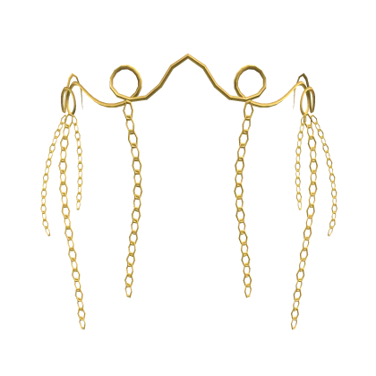 Face chains in gold