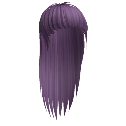 Long Misfit Mullet in Purple