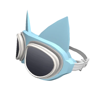 Blue Cat Goggles (Hair Fit)