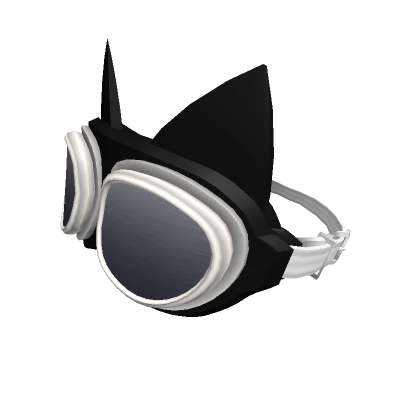 Black Cat Goggles (Hair Fit)