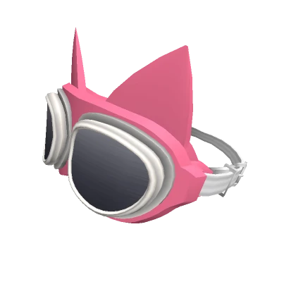 Pink Cat Goggles (Hair Fit)