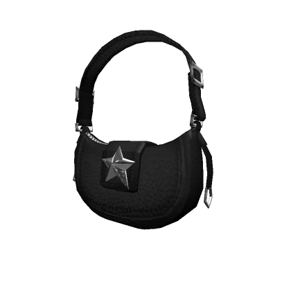 (3.0) Star Cyber Y2K Black Bag