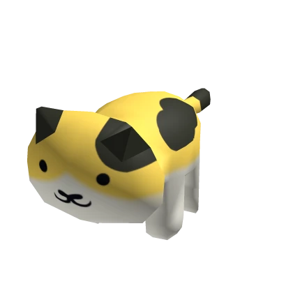Mini Neko Atsume Yellow Cat Suit
